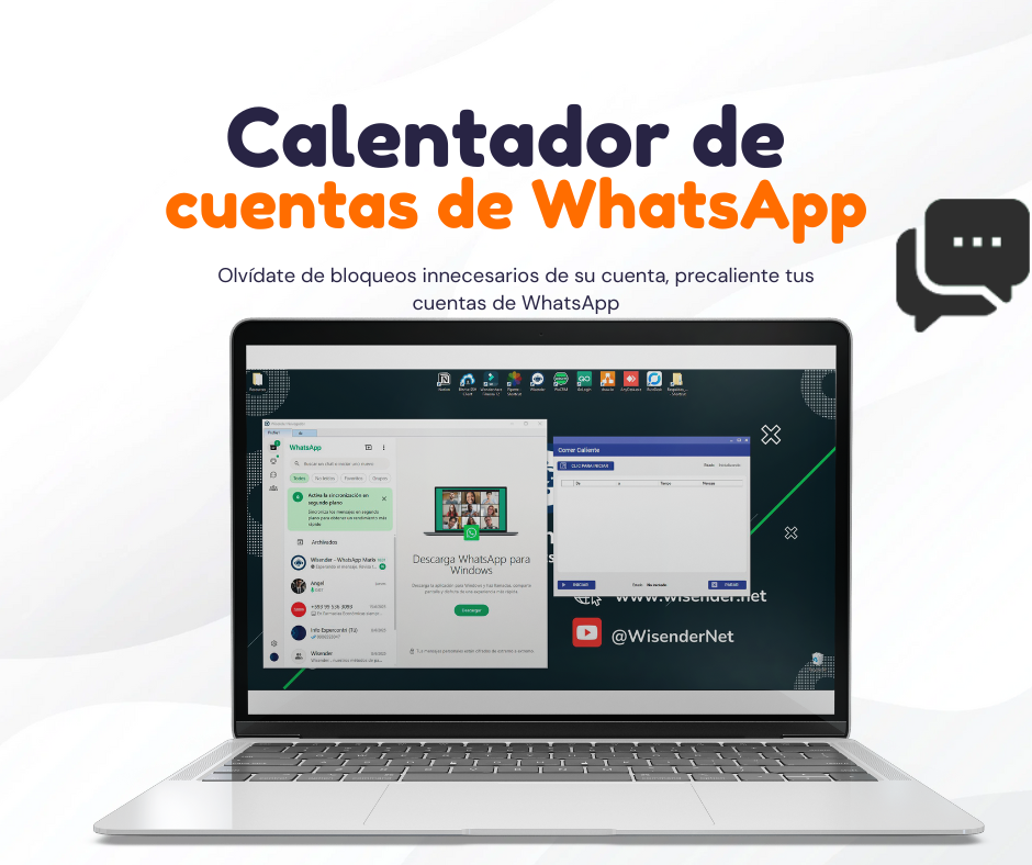 Olvídate de bloqueos innecesarios de su cuenta, precaliente tus cuentas de WhatsApp