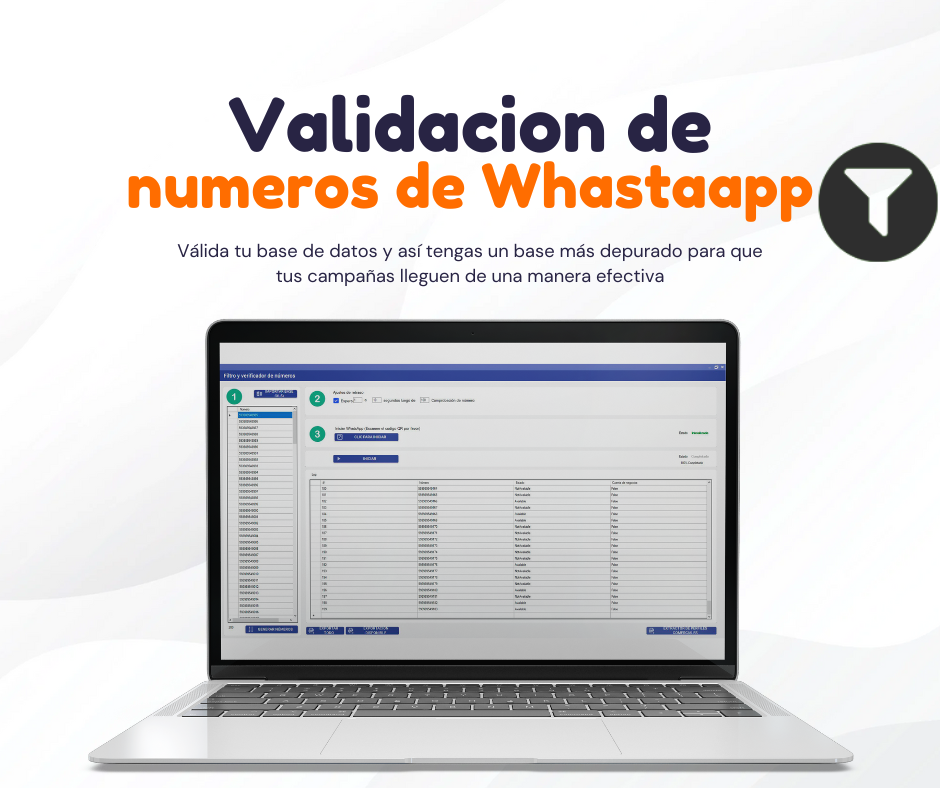 validacion de Numeros de WhatsApp